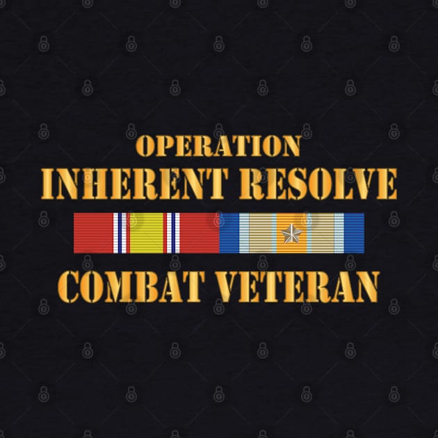 Combat Veteran w Opn Inherent Resolve (OIR) SVC Bar  w Txt X 300 by twix123844